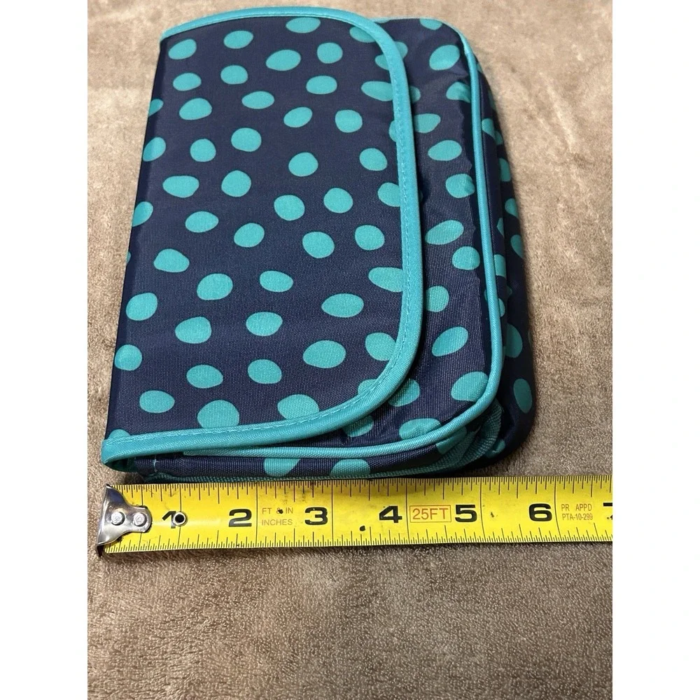 Thirty One Makeup Travel Cosmetics Toiletries Bag Case Mirror Organize